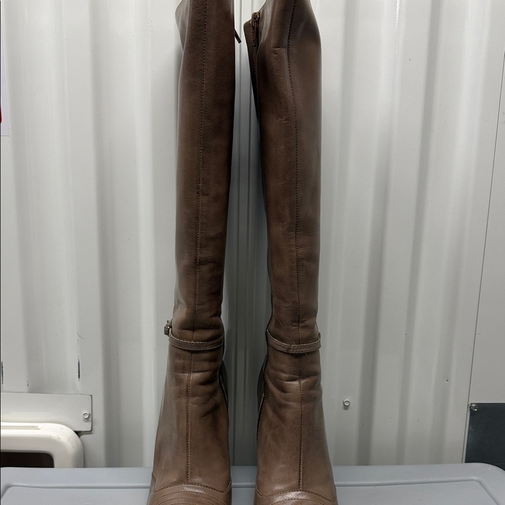 N.Y.L.A. Brown Over the Knee Boots
